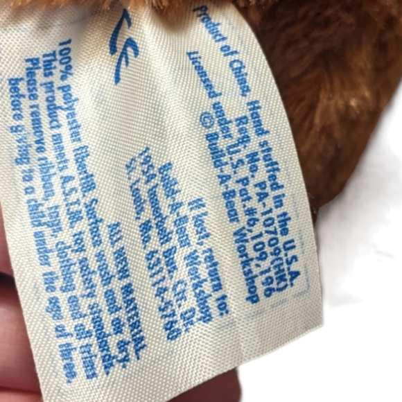 Build a Bear Set of 2 Brown with Spots Plush Stuffed Toy Puppy Dogs - Picture 7 of 14